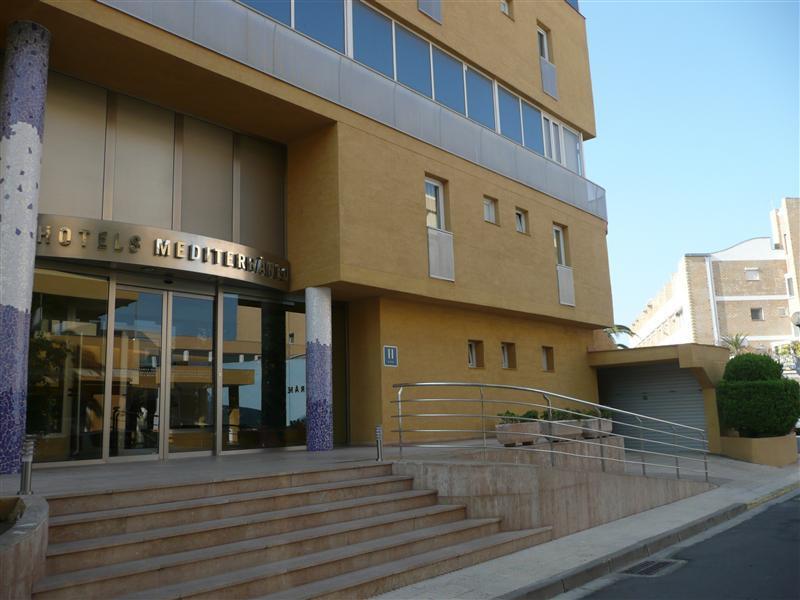 Hotel Mediterraneo Roses Exterior foto